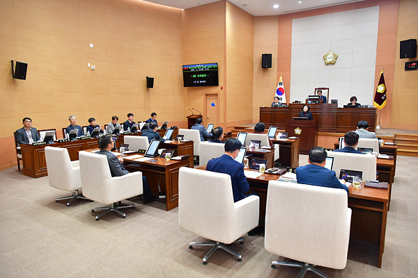 [의회소식] 2024년 군정계획 보고 예산안 제안설명
