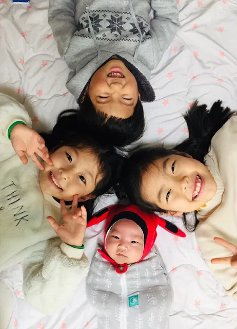 넷째 아이 낳았어요