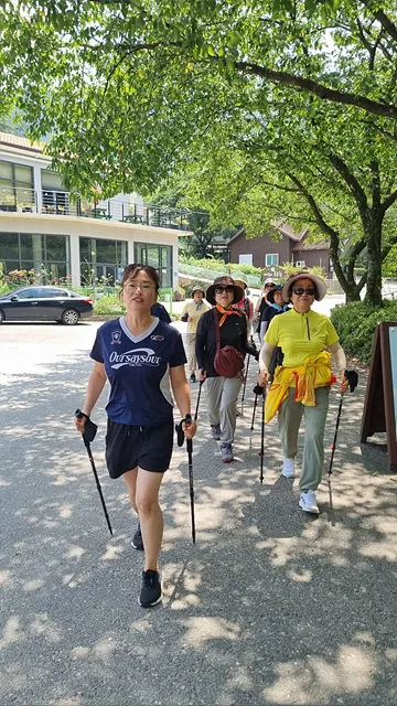 주민소모임 중 걷기모임 활동