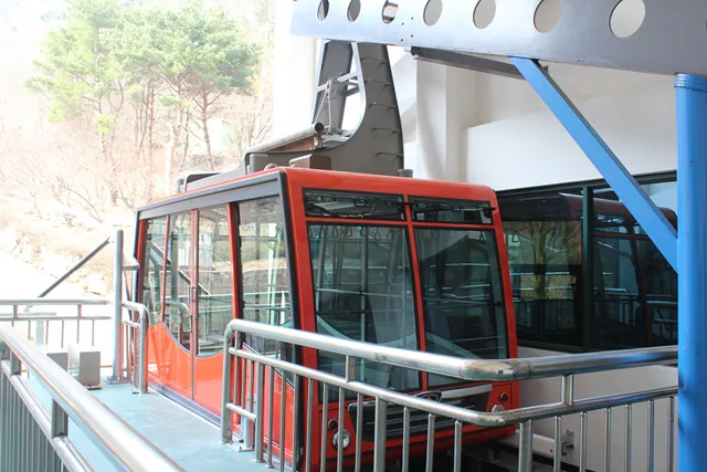 올해 새로 교체된 케이블카