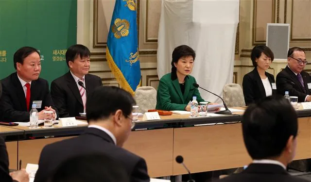 [사람] 대통령 바로 옆자리 완존 멘붕이였죠