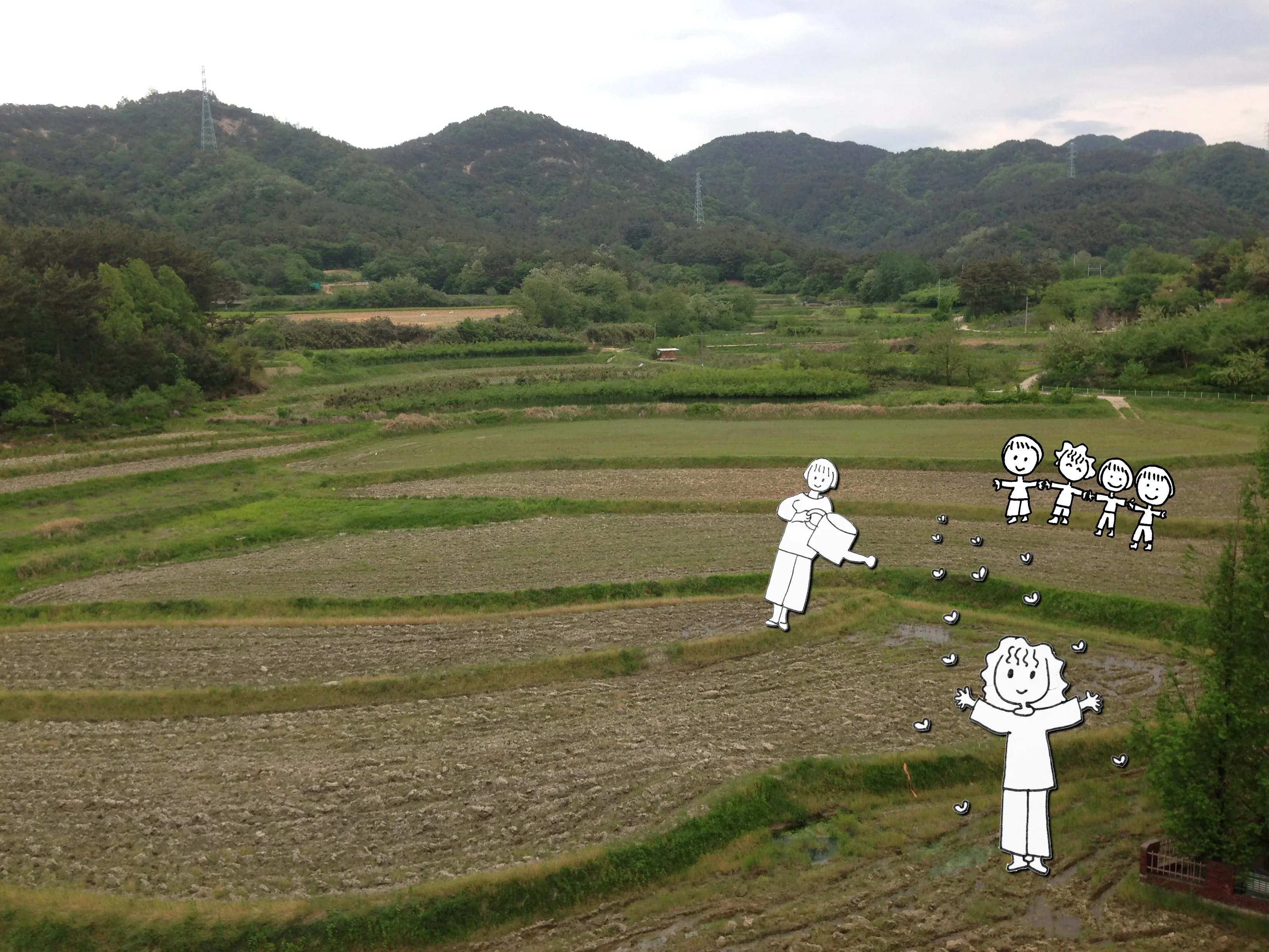 바닥 그림 2017 05