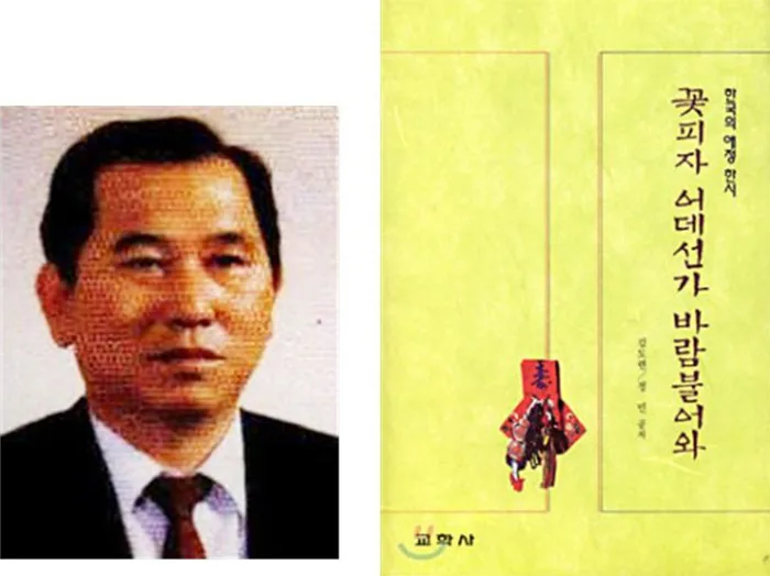 김도련(좌) 그의 저서