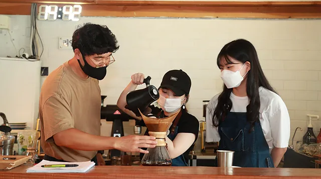 학교밖청소년 현장 사진