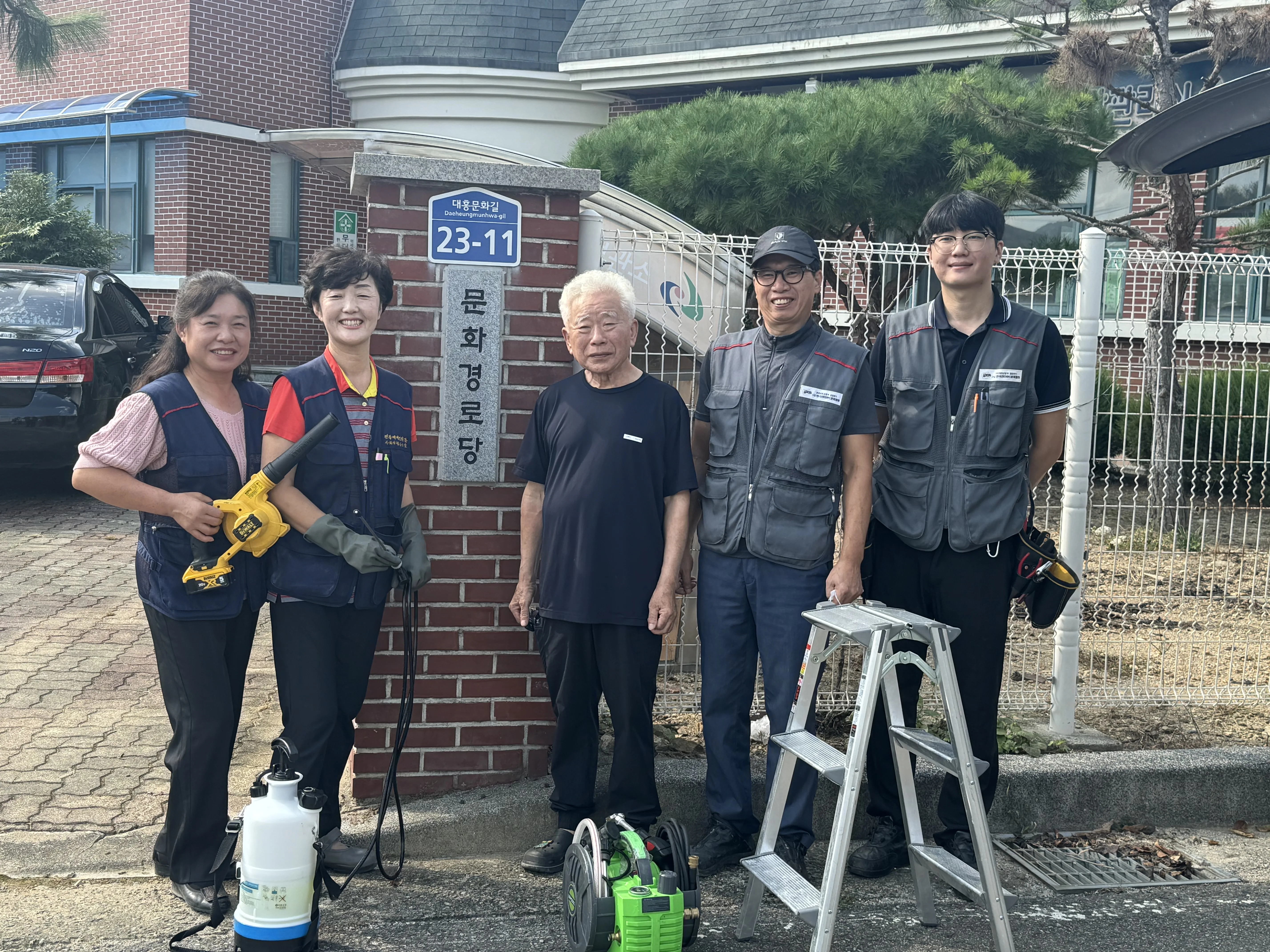 에어크린 기념 사진