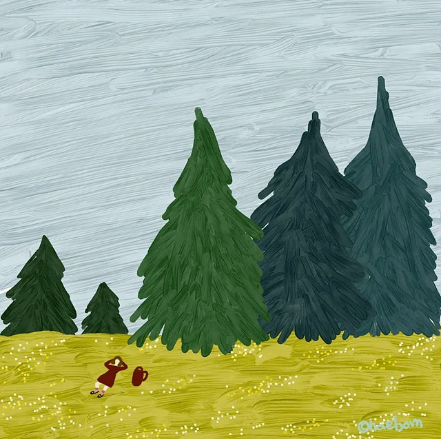 21년 첫 전시 '시골소녀의 사생활' 작품들 (1)