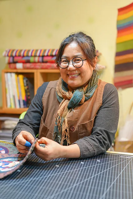 섬유예술가 백남경 씨