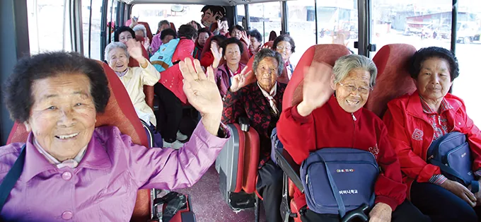 충북 옥천 안남면 배바우마을순환버스 타봤더니