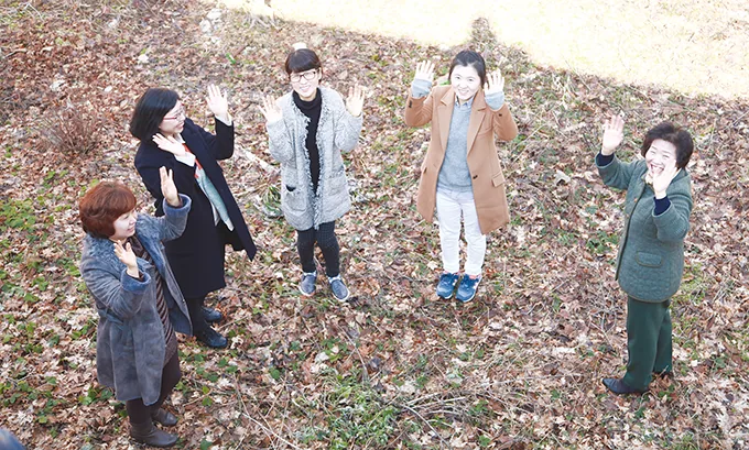 평생학습동아리 매니저들