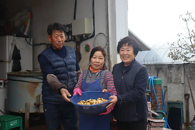 왼쪽부터 박관우(56), 강경순(62), 강혜숙(70) 2