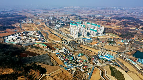 지암마을 전경 운곡지구