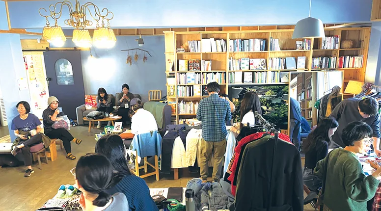 청촌방앗간이 진행한 아나바다 행사