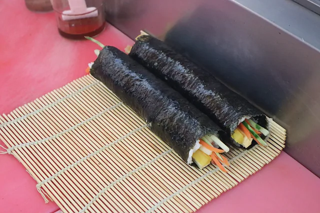 김밥천국의 김밥