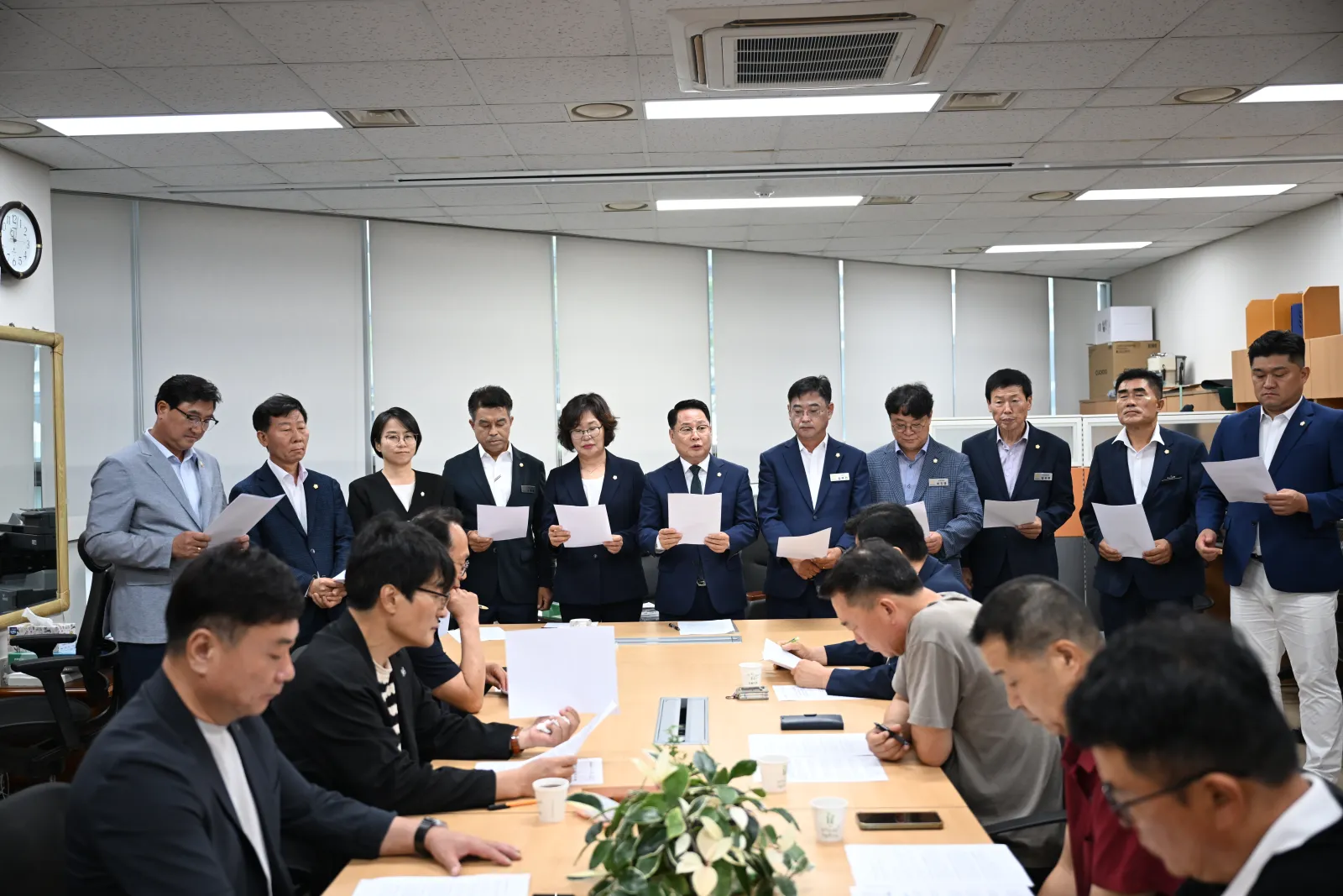 제10대 완주군의회 군민을 지키는 의회 미래로 나아가는 의회 선언