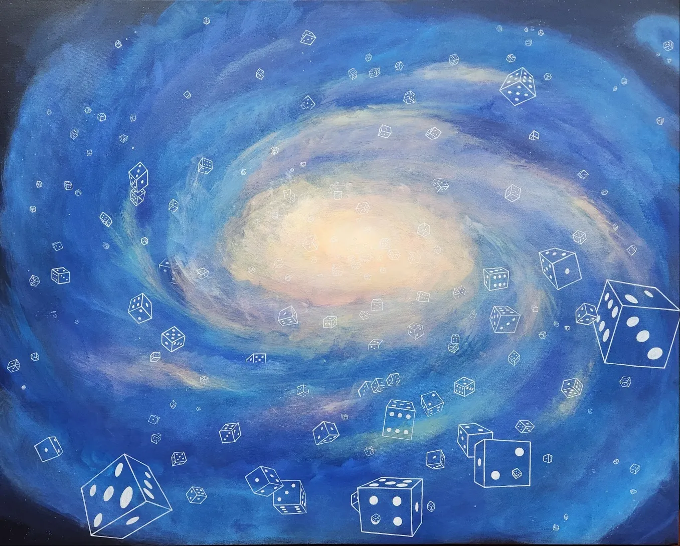 장윤정 경우의 수 26 3 어느 사이, 90.9 72.7cm, 2026, acrylic on canvas