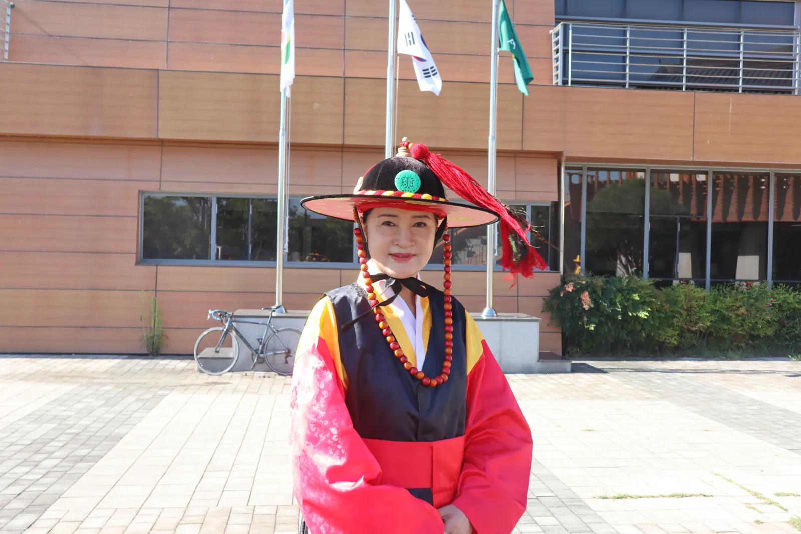 완주전통취타대 김유정 회장