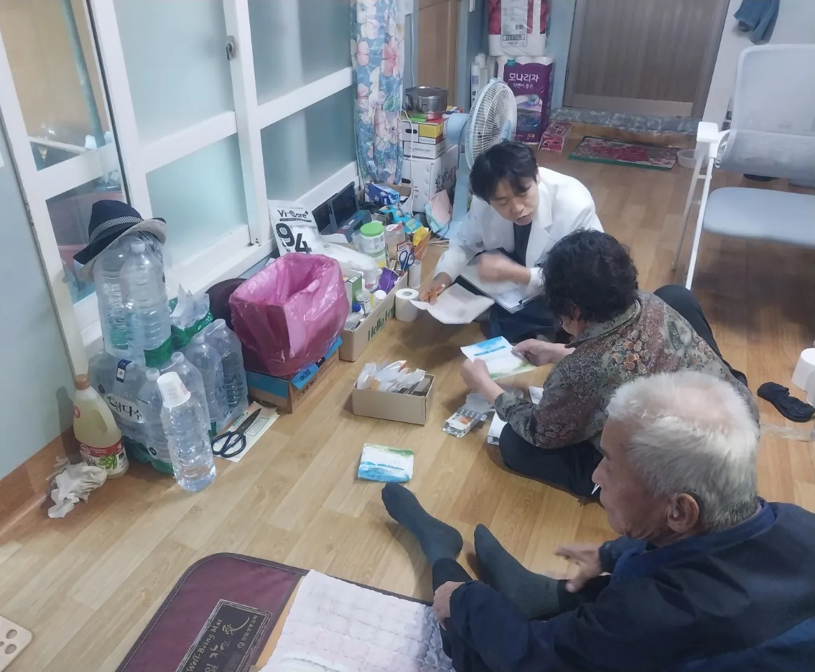 다제약물 상담 및 관리 사업 진행 현장